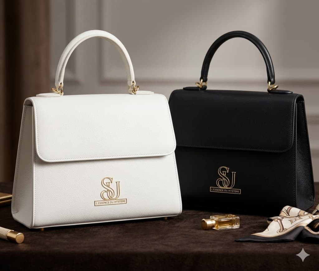 SU Velours Royale handbag duo in rich tones